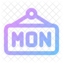 Cyber Monday Signboard Icon