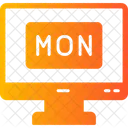 Cyber Monday Computer Online Icon
