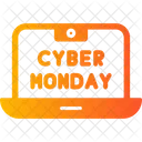 Cyber Monday Online Shop Business Icon