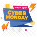 Cyber Monday Shop Now Icon