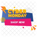 Cyber Monday Shopping Icon