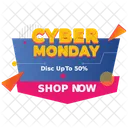 Cyber Monday Discount Icon