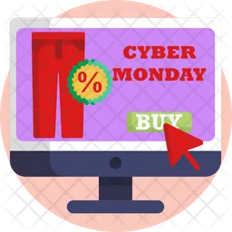 Cyber Monday Angebot  Symbol