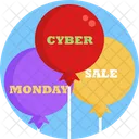 Cyber Monday Tag Label Icon