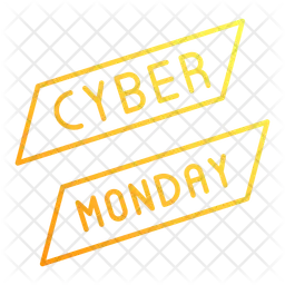 Cyber Monday-Banner  Symbol