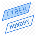 Cyber monday banner  Icon