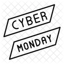Cyber Monday Banner Icon