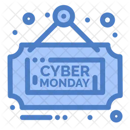 Cyber Monday Board  Icon