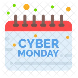 Cyber Monday Date  Icon