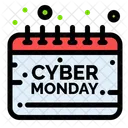 Cyber Monday Date Icon