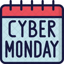 Cyber Monday Date  Icon