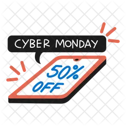 Cyber Monday  Icon