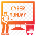 Cyber Monday  Icon
