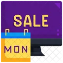 Cyber Monday Sale Online Sale Sale Icon