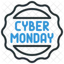 Cyber Monday Sticker  Icon