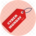 Cyber Monday Tag  Icon