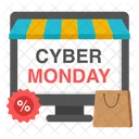 Cyber Monday Sale Cyber Monday Rabatt Cyber Monday Angebot Symbol