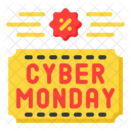 Cyber Monday Voucher  Icon