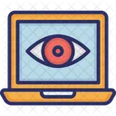 Cyber Monitoring Monitoring Eye Web Cyber Monitoring Icon