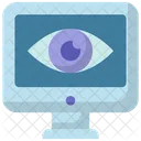Cyber Monitoring  Icon