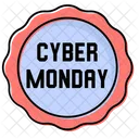 Cyber Monday November Ausverkauf Symbol