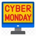 Cyber Monday Computer Einkaufen Symbol