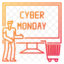 Cyber Montag  Symbol