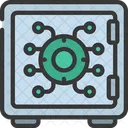 Cyber Network Cyber Connections Cyber Attacks Icon