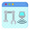 Industry Security Infrastructure Icon
