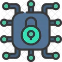 Cyber Protection Cyber Security Cyber Network Icône