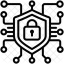 Cybersecurite Securite Confidentialite Icon