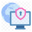 Cyber Security Protection Icon