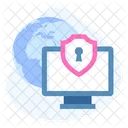 Cyber Security Protection Icon