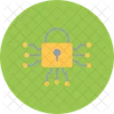 Cyber Security Padlock Encryption Icon