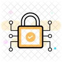 Network Security Cybersecurity Padlock Icon