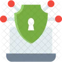 Cyber Security Antivirus Laptop Security Icon