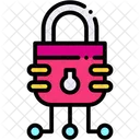 Cyber Security Padlock Protection Icon
