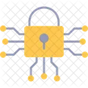 Cyber Security Padlock Encryption Icon