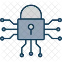 Cyber Security Padlock Encryption Icon