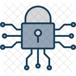 Cyber security Icon - Download in Dualtone Style