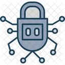Cyber Security Lock Protection Cyber Security Secure Padlock Network Protection Icon