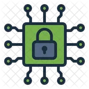 Cyber Security Processor Security Icon