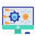 Cyber security bot  Icon