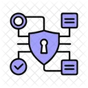 Cyber Security Data Protection Icon