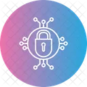 Cyber Security Lock Protection Icon