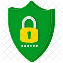 Cyber Security Lock Protection Icon