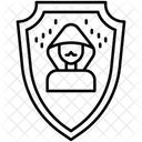Cyber Security Security Shield Hacker Icon