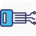 Cyber Security Key  Icon