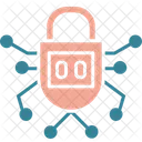 Cyber Security Lock Protection Cyber Security Secure Padlock Network Protection Icon
