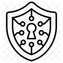 Cyber Security Shield  Icon